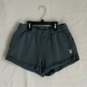 Playboy Dark Green Women's Lounge Shorts
